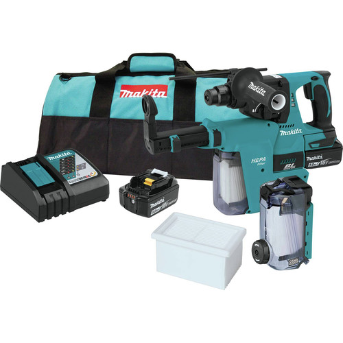 Rotary Hammers | Factory Reconditioned Makita XRH011TX-R 18V LXT Cordless Lithium-Ion 1 in. Rotary Hammer Kit image number 0