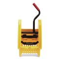 Mop Buckets | Rubbermaid Commercial 2064959 WaveBrake 2.0 Down-Press Plastic Wringer - Yellow image number 2