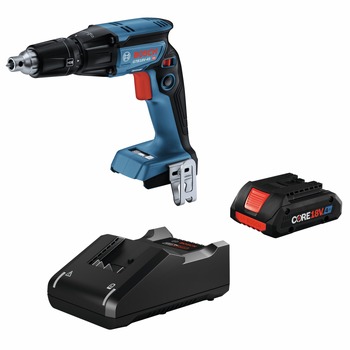 Factory Reconditioned Bosch 18V Brushless Lithium-Ion 1/4 in. Cordless Hex Screwgun Kit (4 Ah)
