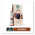 Food Service | Starbucks 12407839 1.4 oz. Packet VIA Ready Brew Coffee - Colombia (8/Pack) image number 1