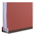  | Universal UNV10213 Bright Colored Pressboard Classification Folders - Legal, Ruby Red (10/Box) image number 2