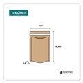 Office & Office Supplies | Elementree 01915 13.5 in. x 15.37 in. x 2.5 in. Self-Adhesive Closure Expandable Mailer - Kraft (250/Carton) image number 3