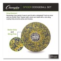 Toys | Champion Sports RXSPDRSET Rhino Skin 6.3 in. Diameter Spider Dodgeball Set - Assorted Colors (6/Set) image number 1