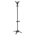 Just Launched | Alba PMCLEON CLEO 19.75 in. x 68.9 in. Ten Knobs, Steel/Plastic, Stand Alone Rack, Coat Stand - Black image number 0