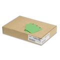 Office Jansan | Avery 12365 4.75 in. x 2.38 in. 11.5 pt. Stock Unstrung Shipping Tags - Green (1000/Box) image number 2