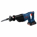 Reciprocating Saws | Factory Reconditioned Bosch CRS180-B15-RT 18V Lithium-Ion 1-1/8 in. Cordless D-Handle Reciprocating Saw Kit (4 Ah) image number 1