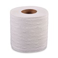 Toilet Paper | Boardwalk B6145 4 in. x 3 in. 2-Ply Septic Safe Toilet Tissue - White (96/Carton) image number 2