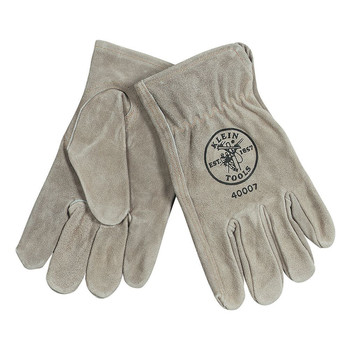 Klein Tools 40007 Cowhide Driver's Gloves - Extra-Large