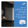 Cleaning & Janitorial Supplies | Scott 09603 14.25 in. x 6 in. x 9.75 in. Essential Coreless Jumbo Roll Tissue Dispenser - White image number 9