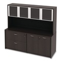  | Alera ALEVA613622ES Valencia Series 34.13w x 22.78d x 29.5h Storage Cabinet - Espresso image number 3
