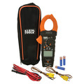Clamp Meters | Klein Tools CL450 HVAC Cordless Electrical Clamp Meter Tester with Differential Temperature Kit image number 1