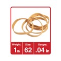 Customer Appreciation Sale - Save up to $60 off | Universal UNV00162 .04 in. Gauge Size 62 Rubber Bands - Beige (490/Pack) image number 2
