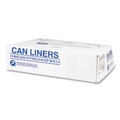 Trash Bags | Inteplast Group S303708N High Density 30 gal. 8 Microns 30 in. x 37 in. Interleaved Commercial Can Liners - Clear (500/Carton) image number 4