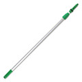 Cleaning & Janitorial Supplies | Unger EZ400 13 ft. Two Sections Opti-Loc Extension Pole - Green/Silver image number 0