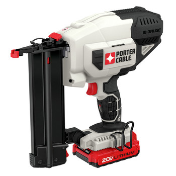 NAILERS AND STAPLERS | Porter-Cable PCC790LA 20V MAX Lithium-Ion 18 Gauge Brad Nailer Kit