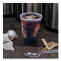 Office Jansan | Dart Y7 7 oz. High-Impact Polystyrene Cold Cups - Translucent/Clear (100/Pack) image number 4