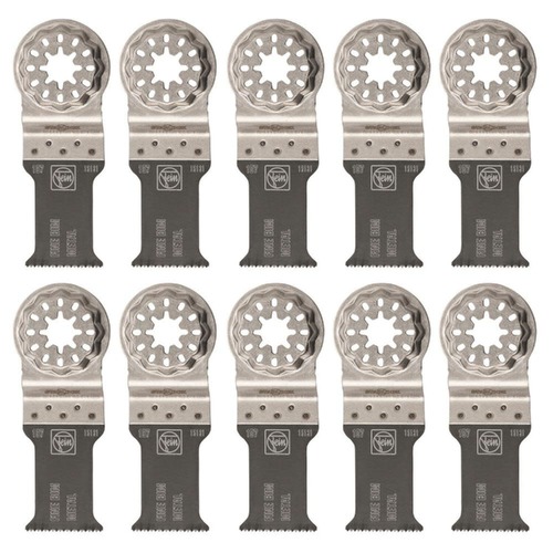 Oscillating Tool Blades | Fein 63502157290 1-3/16 in. Fine Bi-Metal Oscillating E-Cut Saw Blade (10-Pack) image number 0