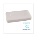 Hand Soaps | Boardwalk BWKNO3UNWRAPA #3 Bar Unwrapped Face and Body Soap - Floral Fragrance (144/Carton) image number 2