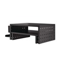 Office Furniture Accessories | Kantek PBS530 Pegboard Riser For 32-in Monitors 15.9 x 11.8 x 7.3 Black Supports 20 lbs image number 1