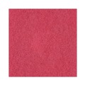Cleaning Cloths | Boardwalk BWK4013RED 13 in. Diameter Buffing Floor Pads - Red (5/Carton) image number 5