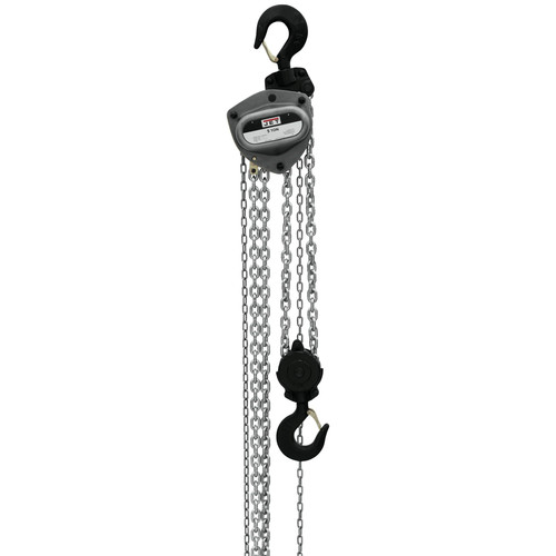 Hoists | JET L100-500WO-10 L-100 Series 5 Ton 10 ft. Lift Overload Protection Hand Chain Hoist image number 0