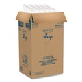 Cutlery | Dart 24J16 Hot/Cold Foam 24 oz. Drink Cups - White (500/Carton) image number 3