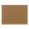 Bulletin Boards | MasterVision MC070014231 Value Cork Bulletin Board With Oak Frame, 24 X 36, Natural image number 0