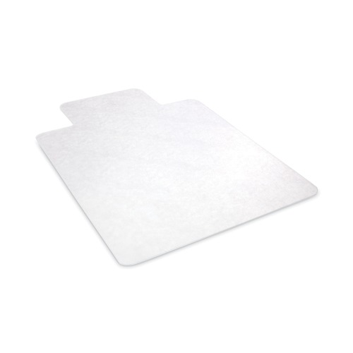  | Deflecto CM2E432F EconoMat 46 in. x 60 in. Lipped Flat Packed All Day Use Chair Mat for Hard Floors - Clear image number 0