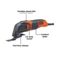 Oscillating Tools | Black & Decker BD200MTB 2 Amp Oscillating Multi-Tool image number 5