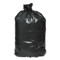 Office Jansan | Earthsense Commercial 1507739 40 in. x 46 in. 45 gal. 1.65 mil Linear Low Density Recycled Can Liners - Black (100/Carton) image number 5