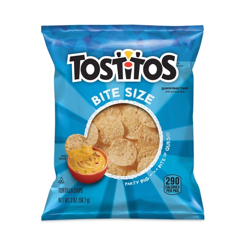 Snacks | Green Rabbit 44380 2 oz Bite Size Tortilla Chips (64/Carton) image number 0