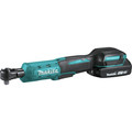 Cordless Ratchets | Makita XRW01SR1 18V LXT Variable Speed Lithium-Ion 3/8 in. / 1/4 in. Cordless Square Drive Ratchet Kit (2 Ah) image number 1