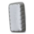 Food Service | GEN 10KWH 10.75 in. x 5.95 in. x 1.87 in. No. 10K Foam Meat Trays - White (250/Carton) image number 3