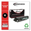 Innovera IVR83360 Remanufactured 9000 Page Yield Toner Cartridge for Lexmark E360H21A - Black image number 1