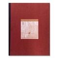 Notebooks & Pads | Roaring Spring 77648 11.75 in. x 9.25 in. 76-Sheets Quadrille Rule Lab and Science Numbered Notebook - Red Cover (24/Carton) image number 1