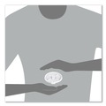 Cutlery | Dart 10FTL 10 oz. Lift N' Lock Plastic Hot Cup Lids - White (1000/Carton) image number 7