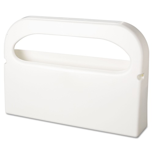 Cleaning & Janitorial Supplies | HOSPECO HG-1-2 Health Gards 16 in. x 3.25 in. x 11.5 in. Half-Fold Toilet Seat Cover Dispenser - White (2/Box) image number 0