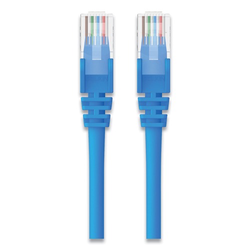 Office Electronics & Batteries | Belkin A3L980B07BLU-S 7 ft. CAT6 UTP Computer Patch Cable - Blue image number 0