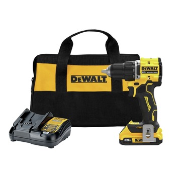 Factory Reconditioned Dewalt 20V MAX ATOMIC Lithium-Ion Brushless 1/2 in. Cordless Drill Driver Kit (2 Ah)