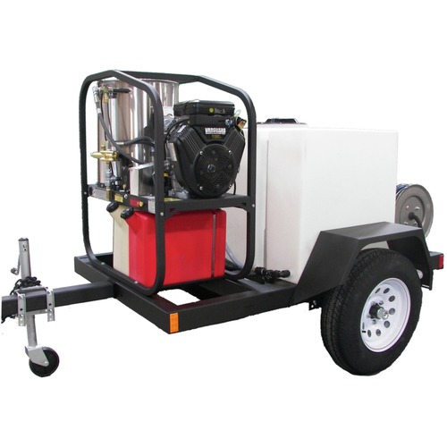 Pressure Washers | Pressure-Pro T185SKH/SK40004HH Dirt Laser Series 3000 PSI 5 GPM Belt Drive AR Pump 479cc Vanguard Hot Water Gas Pressure Washer image number 0