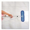 Mops | Gritt Commercial GRI18236 36 in. x 5 in. Microfiber Looped Dust Mop Pad Head - Blue image number 7