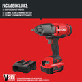 Impact Wrenches | Factory Reconditioned Craftsman CMCF900M1R 20V Variable Speed Lithium-Ion 1/2 in. Cordless Impact Wrench Kit (4 Ah) image number 1