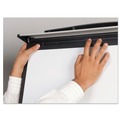 Easels | MasterVision EA23066720 39 in. - 72 in. High Tripod Extension Bar Magnetic Dry-Erase Easel - Black/Silver image number 10