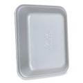 New Year New Savings! Save $25 off $150 | GEN 8PWH 10.8 in. x 8.82 in. x 1.5 in. #8P Meat Trays - White (200/Carton) image number 2