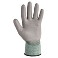 Work Gloves | Ansell KCC13825 EN388: 4X42B 9 in. Long G60 Level 3 Economy Cut Resistant Gloves - Large (Size 9), Gray/Marled Gray (12 Pairs/Carton) image number 1