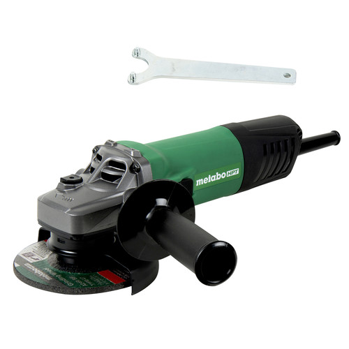 Angle Grinders | Metabo HPT G12SA4M 10.5 Amp Slide Switch 4.5 in. Grinder image number 0