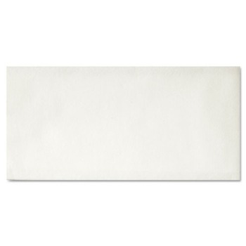 Hoffmaster 856499 12 in. x 17 in. Linen-Like Guest Towels - White (500/Carton)