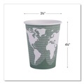 Cups and Lids | Eco-Products EP-BHC12-WAPK 12 oz. World Art Renewable and Compostable Hot Cups - Gray (50/Pack) image number 10
