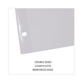 Office Jansan | Universal UNV20819 11 in. x 8.5 in. 8-Tab Deluxe Write-On/Erasable Tab Index - White, Assorted Tabs (1 Set) image number 4