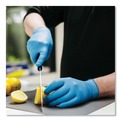 Disposable Gloves | Ammex X344100 3 mil Industrial Powder-Free Nitrile Gloves - Medium, Blue (1000/Carton) image number 2